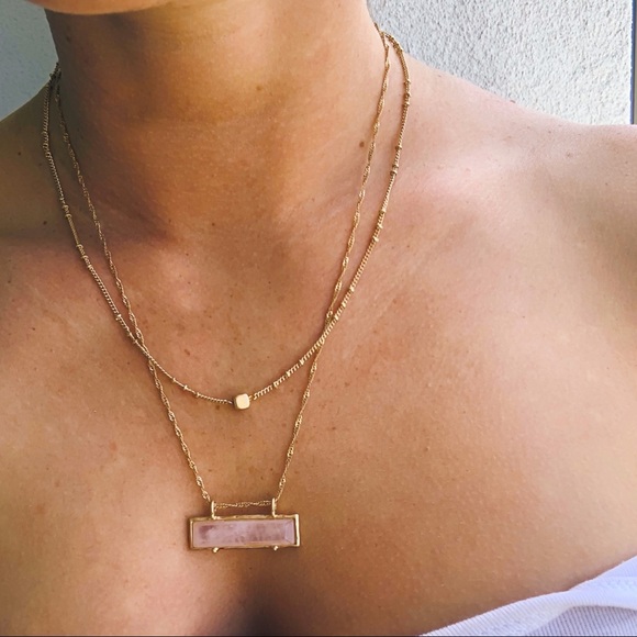 Real Crystal Layered Necklaces - Picture 3 of 6